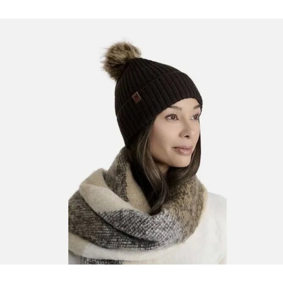 Lucky Brand Knit Scarf Hat - Picture 1 of 7